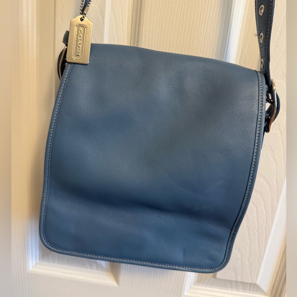 Vintage Baby Blue Coach Purse